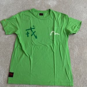 Vintage Evisu t shirt green medium